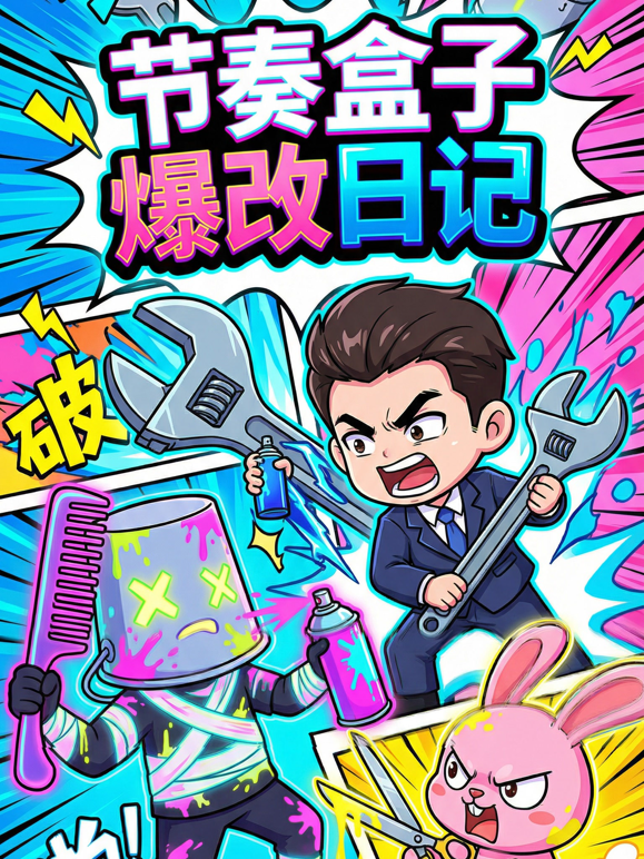 节奏盒子爆改日记海报