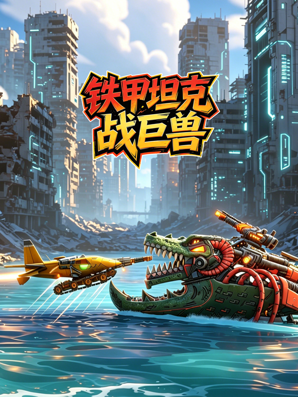 铁甲坦克战巨兽海报