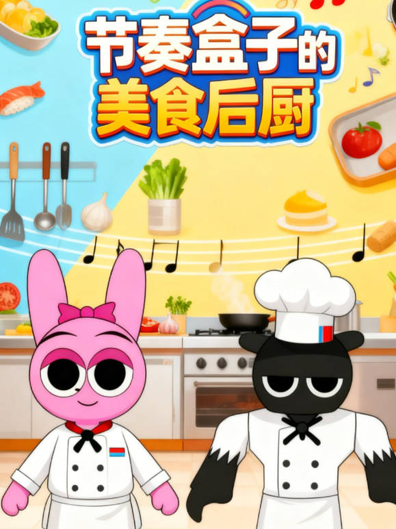节奏盒子的美食后厨海报