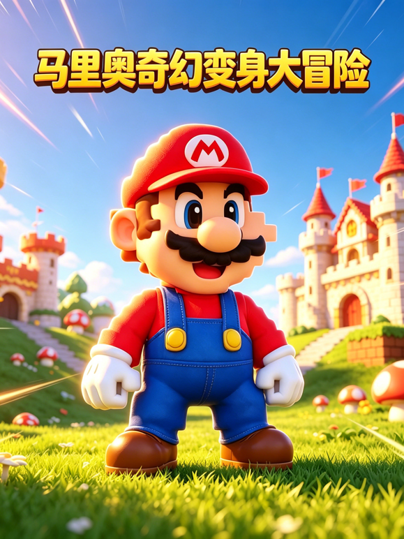 马里奥奇幻变身大冒险海报