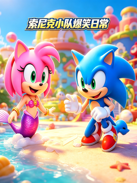 索尼克小队爆笑日常海报