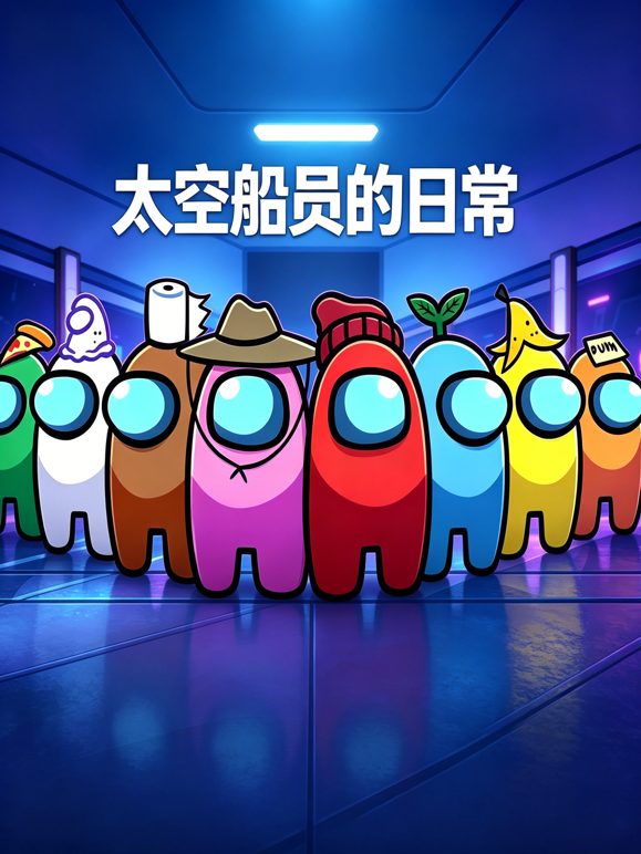 太空船员的日常海报