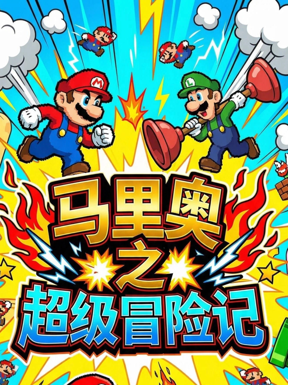 马里奥之超级冒险记海报