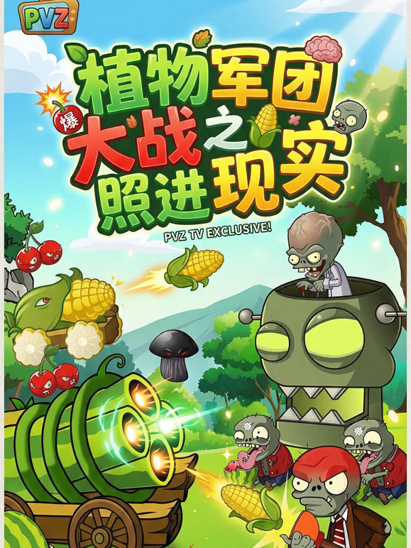 植物军团大战之照进现实海报