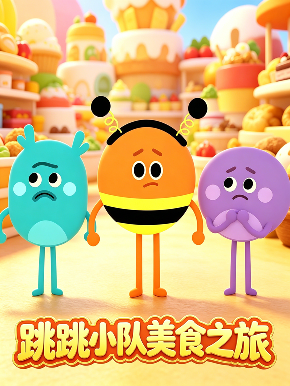 跳跳小队美食之旅海报