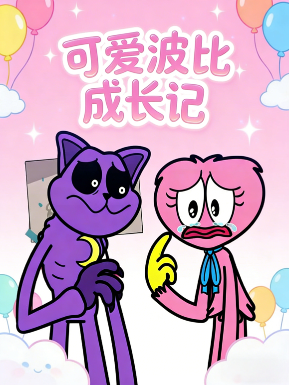 可爱波比成长记海报