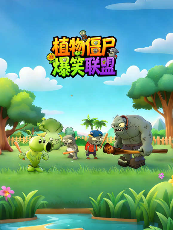 植物僵尸爆笑联盟海报