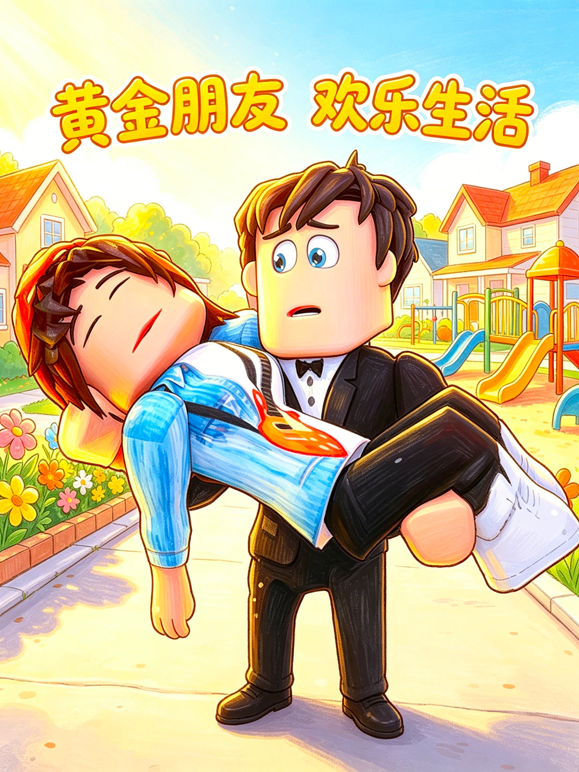 黄金朋友欢乐生活海报