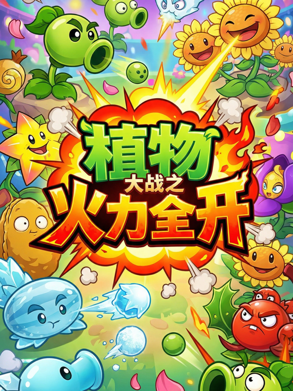 植物大战之火力全开海报