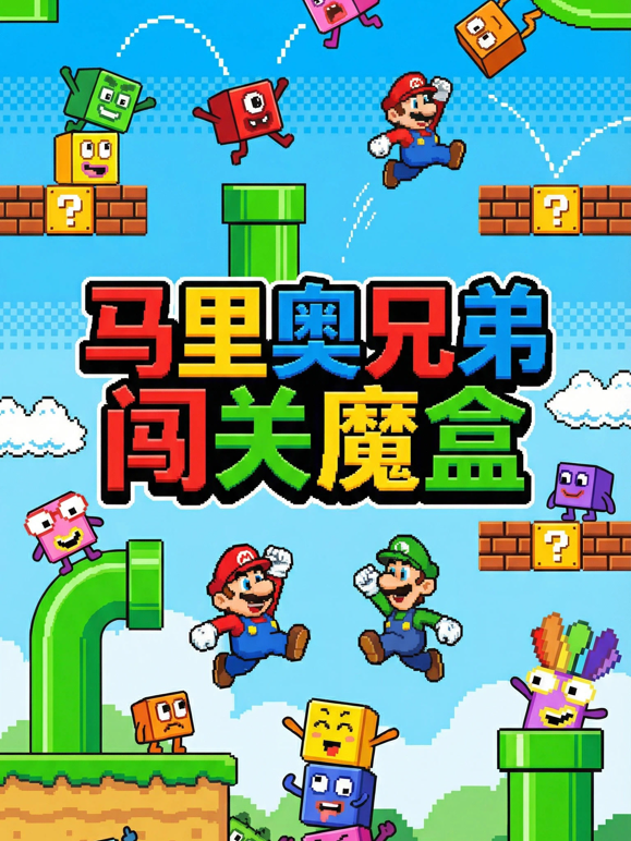 马里奥兄弟闯关魔盒海报