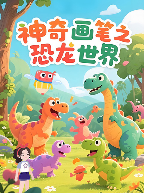 神奇画笔之恐龙世界海报