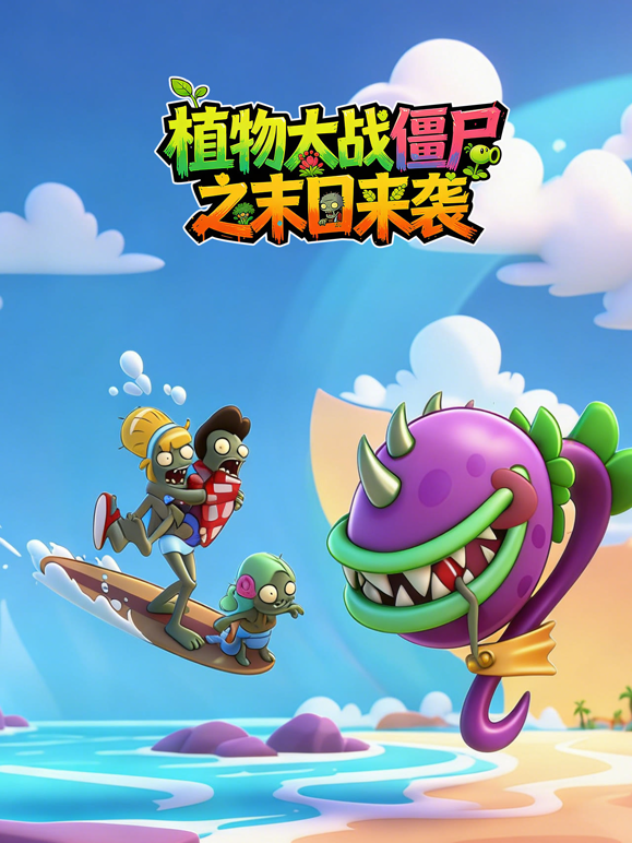 植物大战僵尸之末日来袭海报
