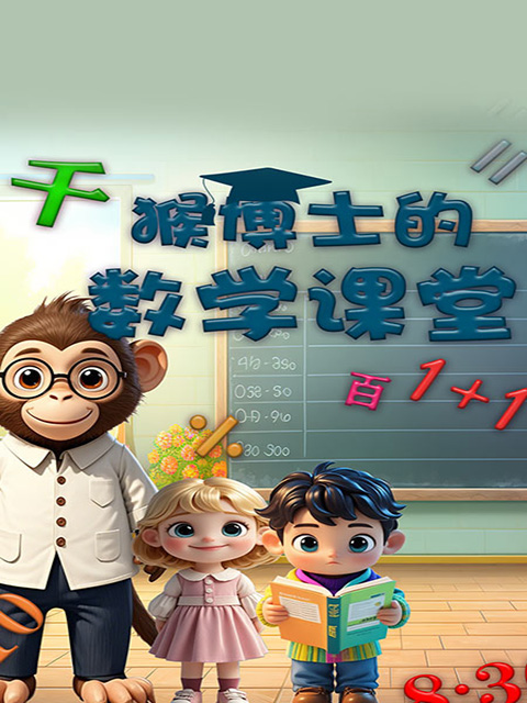 猴博士的数学课堂海报