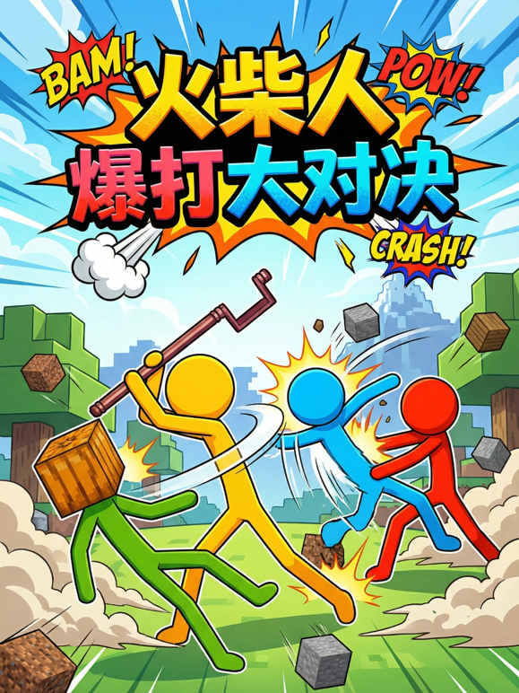 火柴人爆打大对决海报