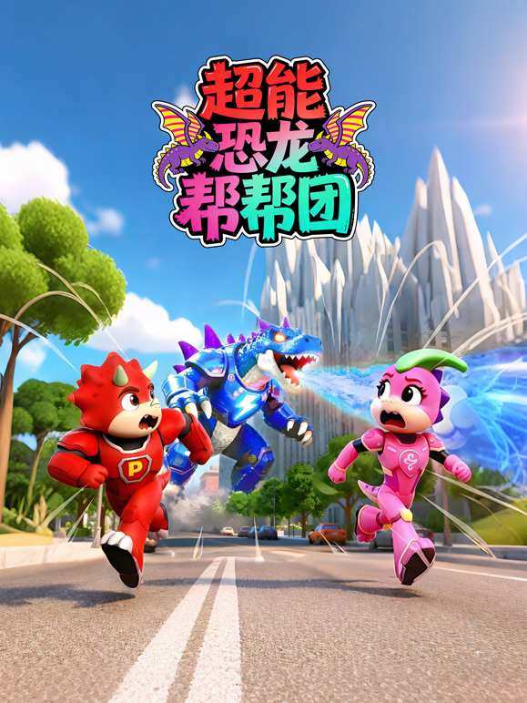 超能恐龙帮帮团海报