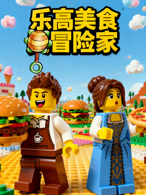 乐高美食冒险家海报
