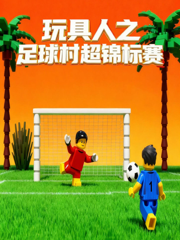 玩具人之足球村超锦标赛海报
