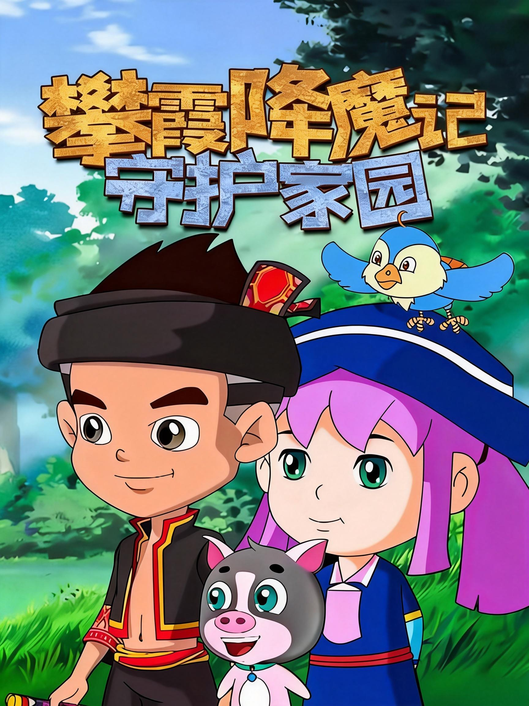 攀霞降魔记守护家园海报