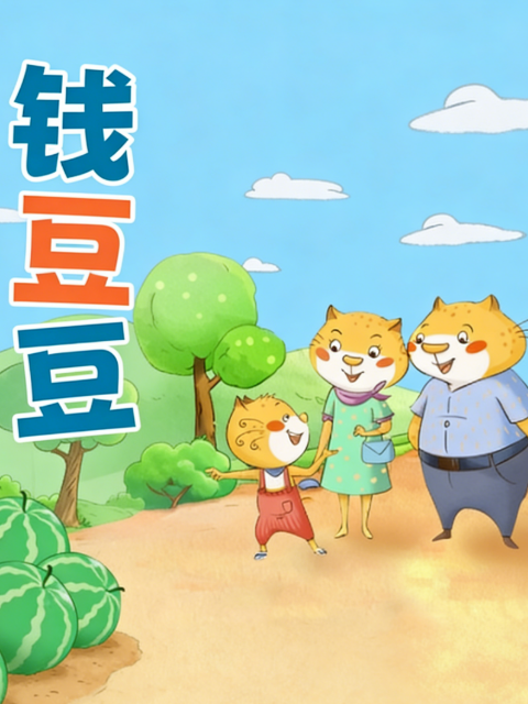 钱豆豆财商启蒙教育系列海报