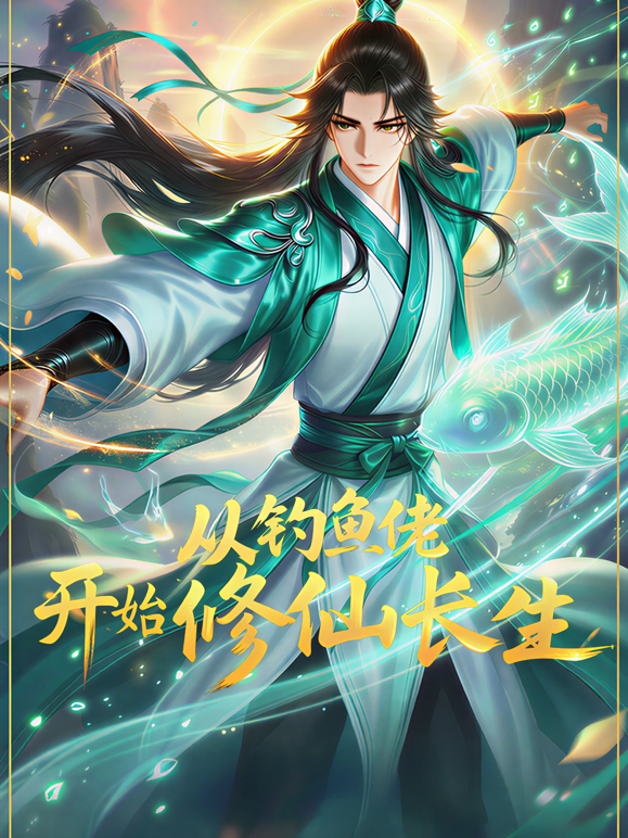 从钓鱼佬开始修仙长生动态漫画海报