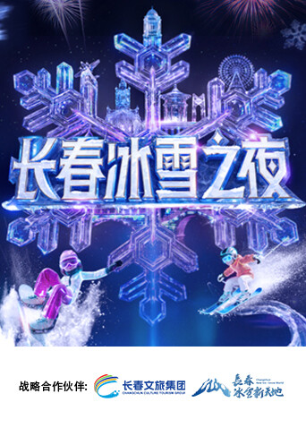 长春冰雪之夜海报