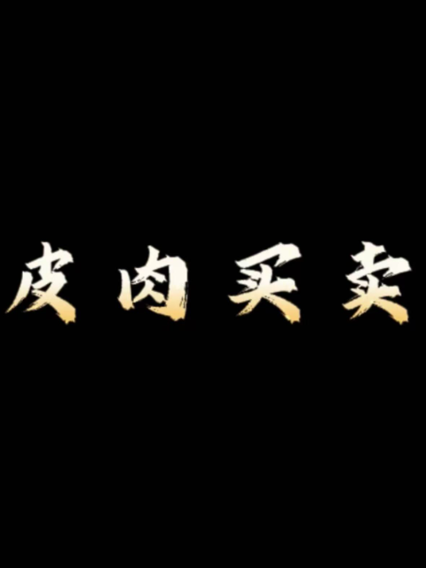 皮肉买卖海报