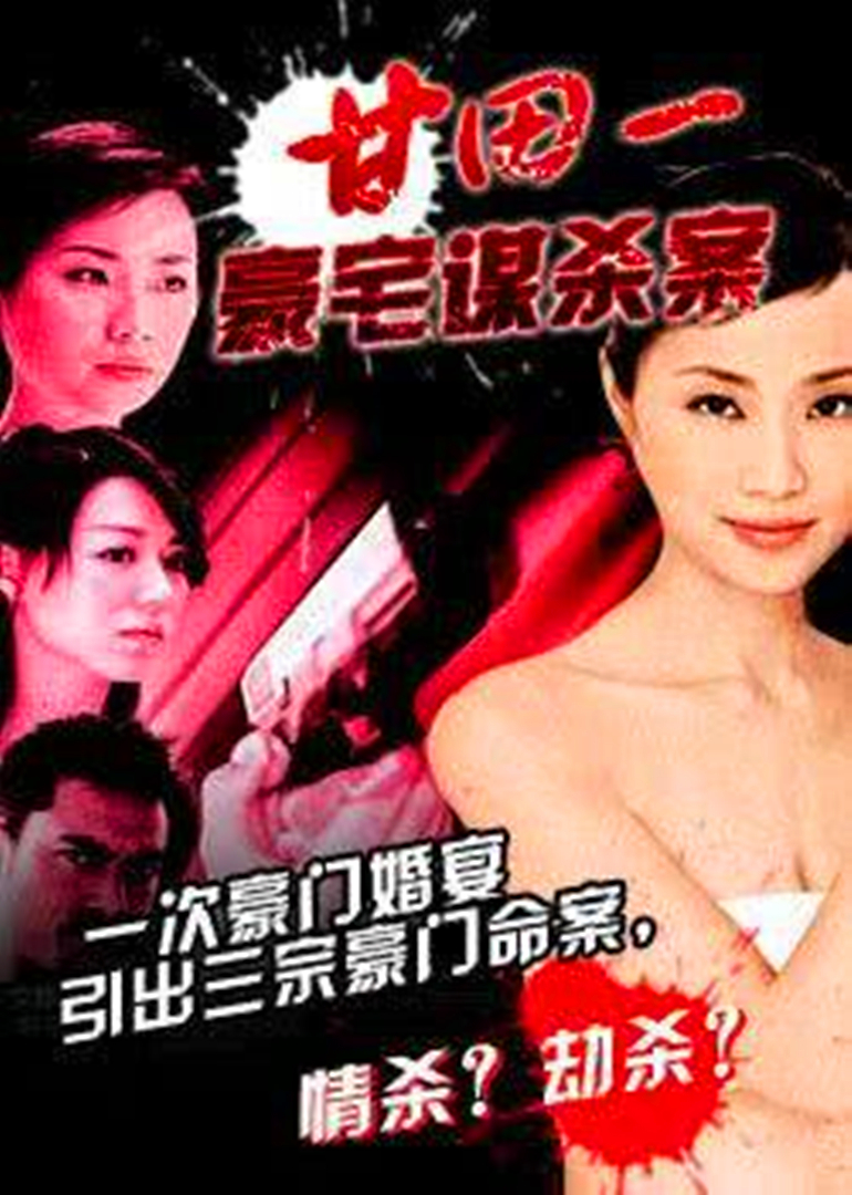 甘田一豪宅谋杀案海报