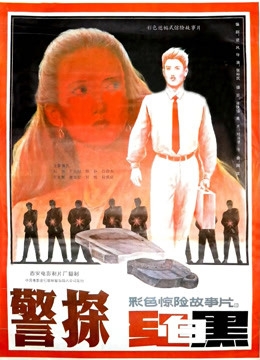 警探红白黑海报