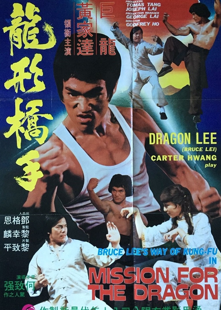 龙形桥手海报