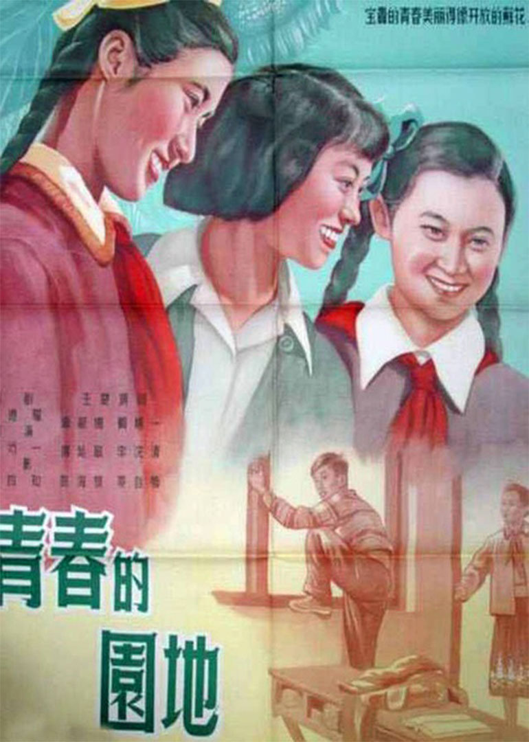 青春的园地海报