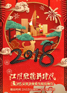 2018安徽卫视春晚海报