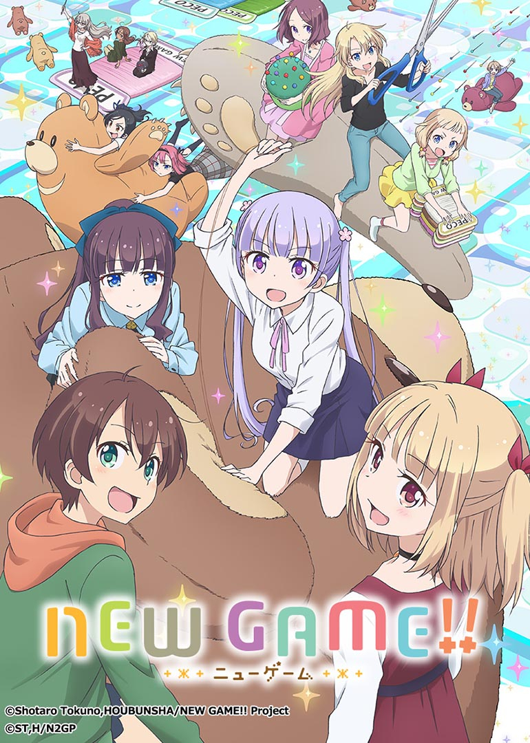 NEW GAME！第二季海报