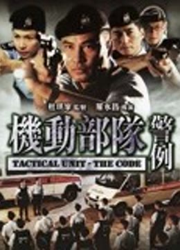 机动部队-警例海报