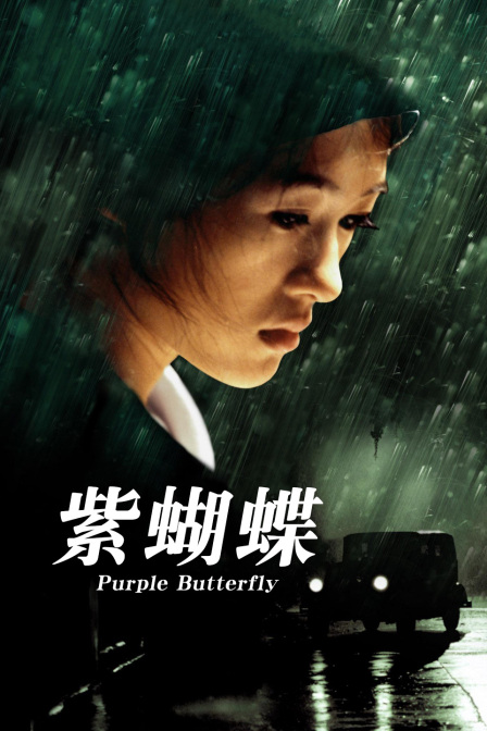 紫蝴蝶海报