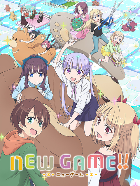NEW GAME!!海报