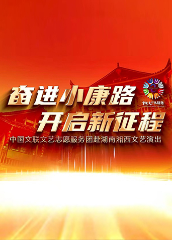 奋进小康路开启新征程海报