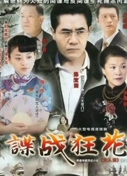 谍战狂花海报