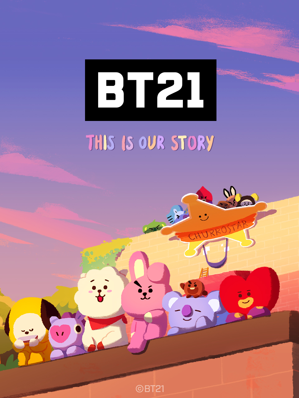 BT21 UNIVERSE动画 第二季海报