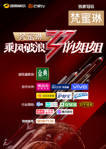 乘风破浪的姐姐海报