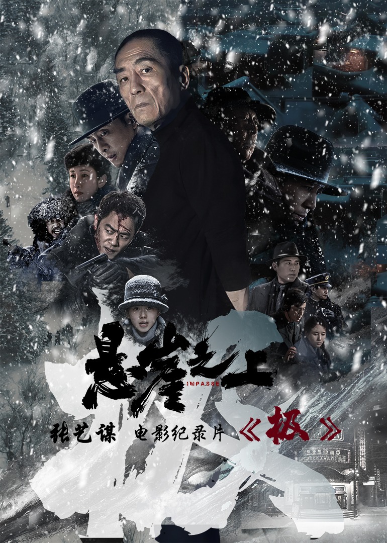 《极》：张艺谋《悬崖之上》电影幕后纪录片海报