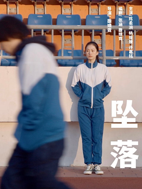 坠落海报