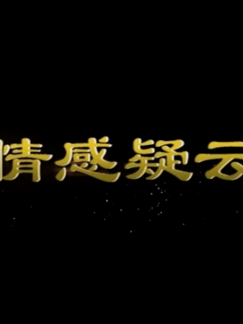 情感疑云海报