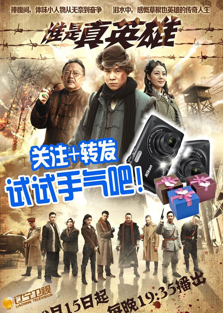 谁是真英雄海报